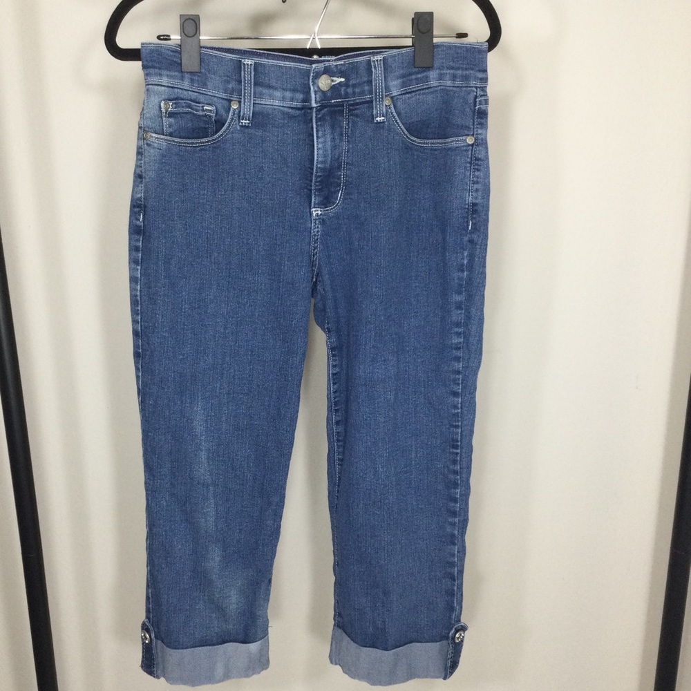 Basic Blue Capris